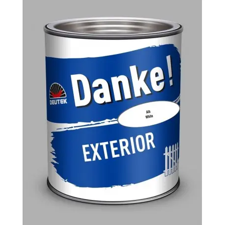 Doar azi Vopsea pentru metal si lemn Danke Exterior 4L cu uscare rapida