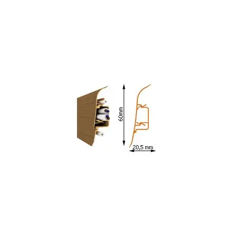 Livrare expres Plinta PVC LM60