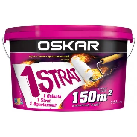 Mai ieftin Vopsea crema Oskar 1 STRAT 15L