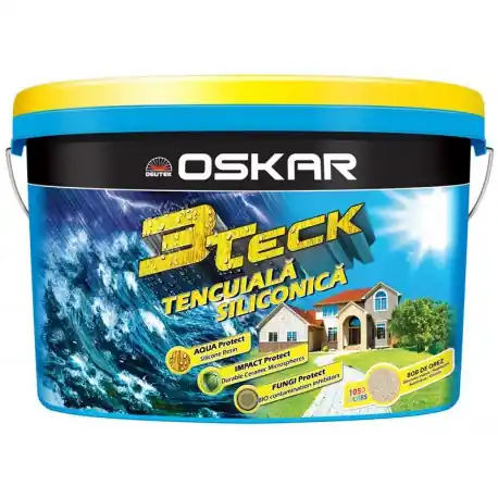 Promoție Tencuiala decorativa OSKAR 3TECK Bob de orez