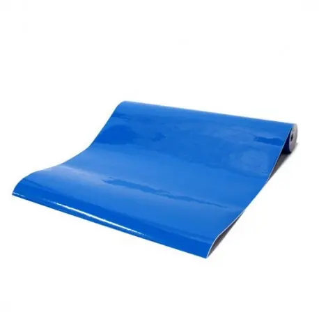 Ieftin Autocolant Albastru de Prusia RAL 5017 lucios 45 cm