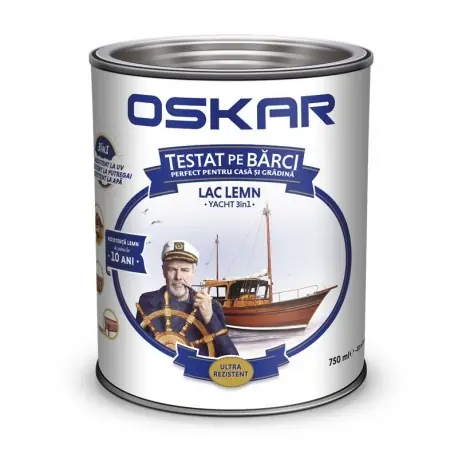 Ultima șansă Lac lucios Oskar Yacht Trandafir 2.5L pentru barci