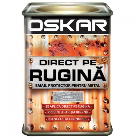 Retur gratuit Vopsea Oskar Direct pe Rugina Argintiu Lovitura de Ciocan 0.5l