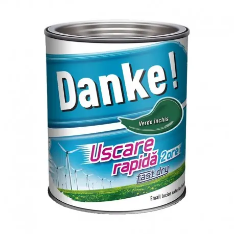 Vopsea lucioasa Danke Exterior Verde inchis 2.5L Livrare rapidă