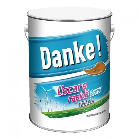 Ofertă limitată Vopsea lucioasa Danke Exterior Ocru 4L