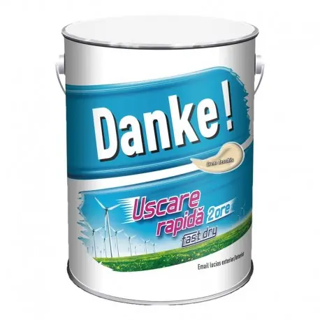 Ofertă Vopsea lucioasa Danke Exterior Crem 4L