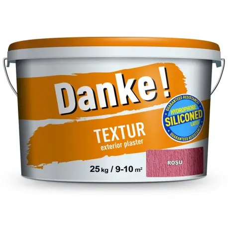 Premium Tencuiala decorativa Danke Textur Rosu