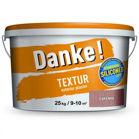 Ieftin Tencuiala decorativa Danke Textur Cafeniu