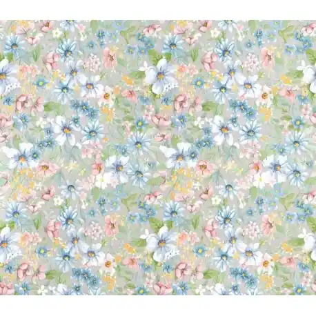 Plată securizată Autocolant decorativ Margarete colorate 45cm