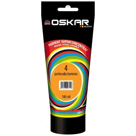 Pigment Oskar Portocaliu Luminos 180 ml pentru vopsea lavabila Plată sigură