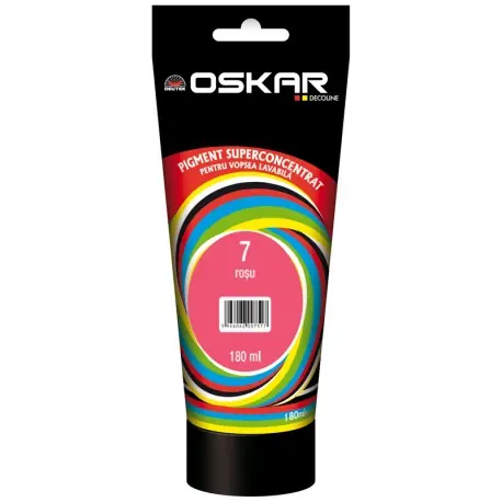 Pigment Oskar Rosu 180 ml pentru vopsea lavabila Super ofertă