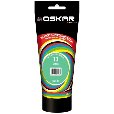 Pigment Oskar Verde 180 ml pentru vopsea lavabila Chilipir