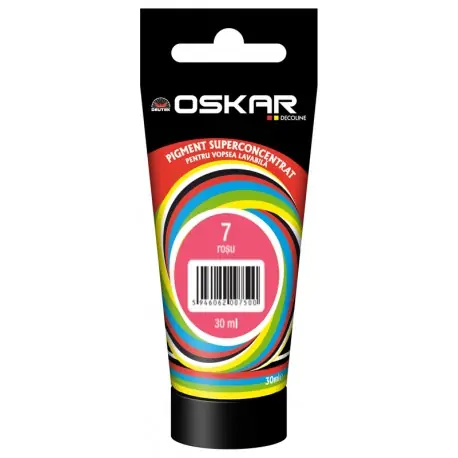 Pigment Oskar Rosu 30 ml pentru vopsea lavabila Reduceri