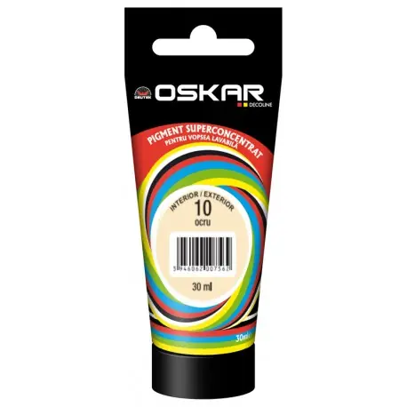 Ieftin Pigment Oskar Ocru 30 ml pentru vopsea lavabila