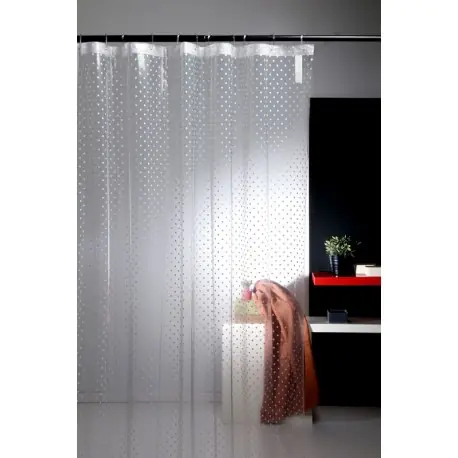 Bestseller Perdea dus transparenta cu buline