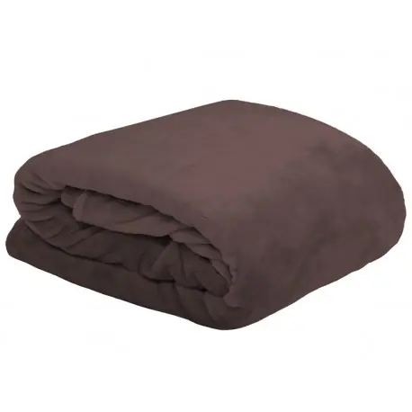 Nu rata Patura pufoasa Doudou maro chocolat