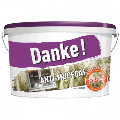 Vopsea lavabila Danke Anti-mucegai 15L Chilipir