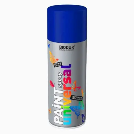Spray vopsea Biodur Albastru Gentiana RAL 5010 Lichidare de stoc