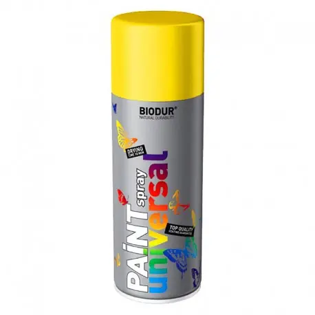 Spray vopsea Biodur Galben trafic RAL 1023 Ofertă exclusivă