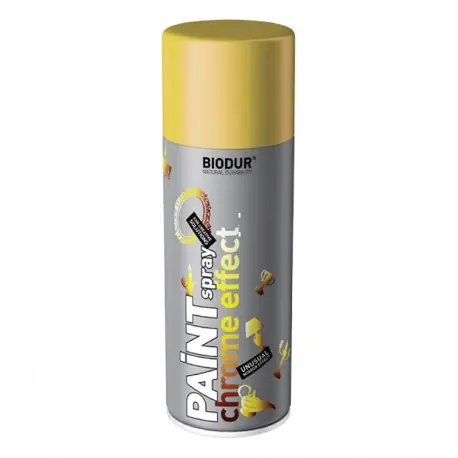 Ieftin Spray crom vopsea aurie Biodur Chrome Effect