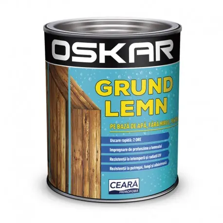 Grund lemn pe baza de apa Oskar 2.5L - Grund lemn Chilipir