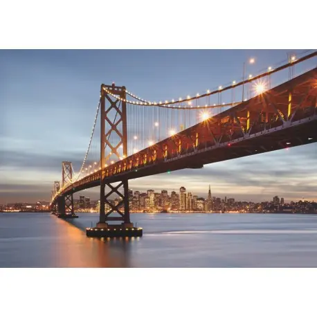 Reducere de preț Fototapet Bay Bridge - San Francisco