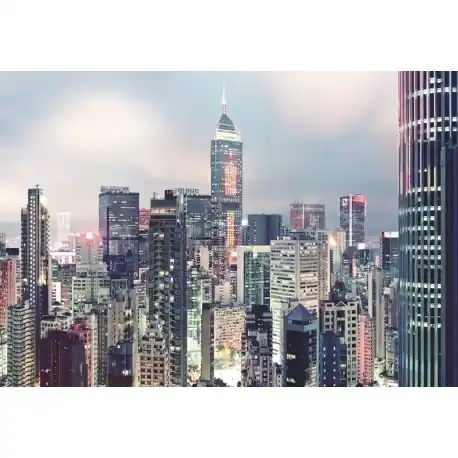 Preț promoțional Fototapet Peisaj urban Skyline