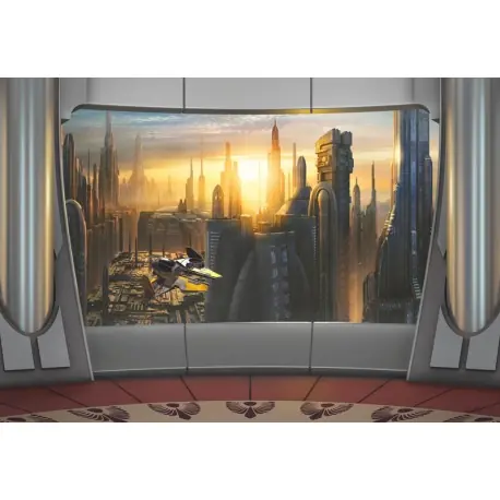 Fototapet Star Wars Coruscant Plată sigură