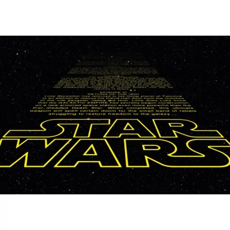 Ultima șansă Fototapet Star Wars Intro