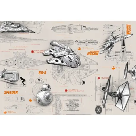 Fototapet Star Wars Nave Intergalactice Bestseller