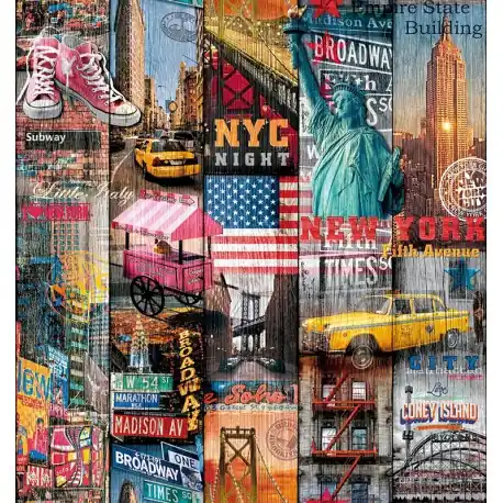 Autocolant decorativ Manhattan 45 cm Ieftin