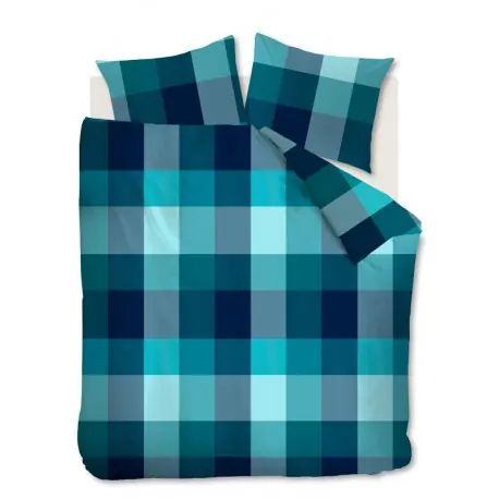 Ofertă exclusivă Lenjerie pentru pat tineret verde-albastru
