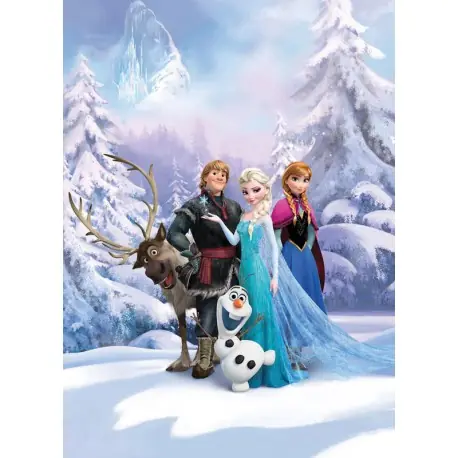 Mai ieftin Fototapet Frozen - Regatul iernii