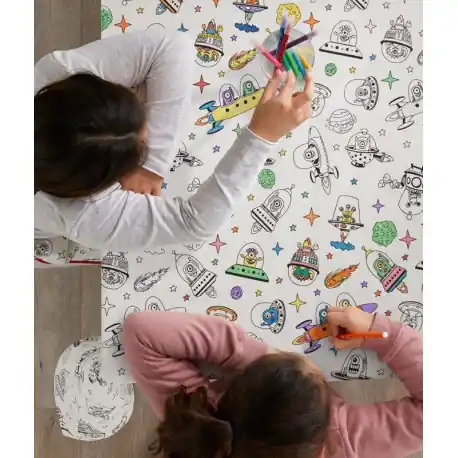 Fata masa de colorat cu extraterestri Retur ușor