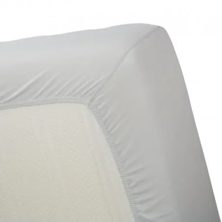 Cearsaf de pat gri Jersey 80x200 cm Ieftin