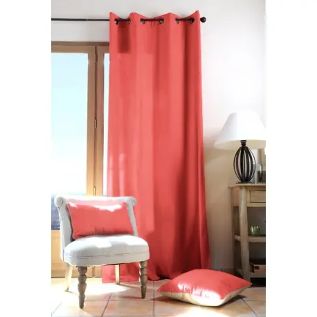 Draperie Duo rosu corai Reducere de preț