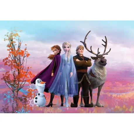 Fototapet Frozen - Elsa si prietenii Livrare expres