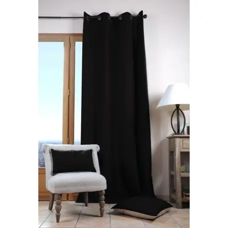 Draperie Duo neagra Preț redus