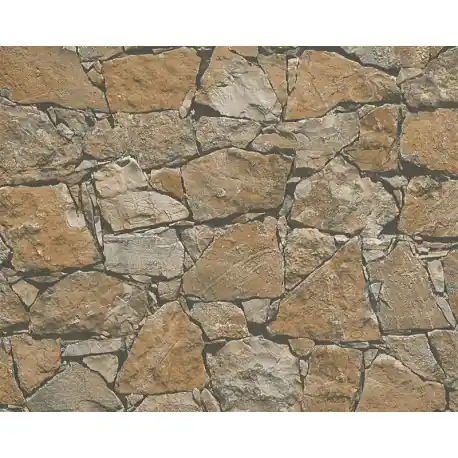 Bestseller Tapet imitatie Piatra naturala