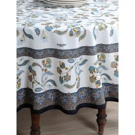 Cel mai vândut Fata de masa patrata Bastide alb-bleu