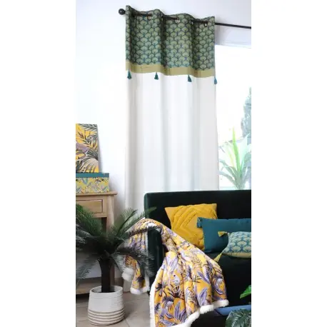 Draperie alba exotica Greenmood Disponibil imediat