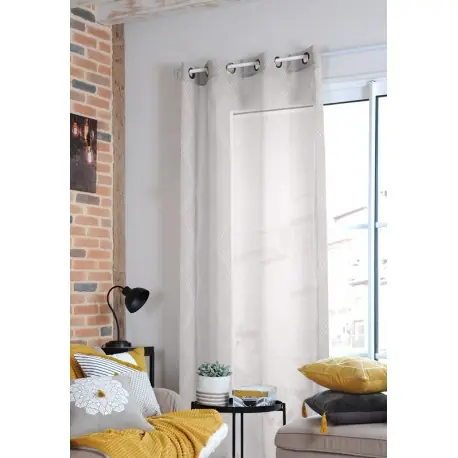 Perdea living Springfield grej Super ofertă