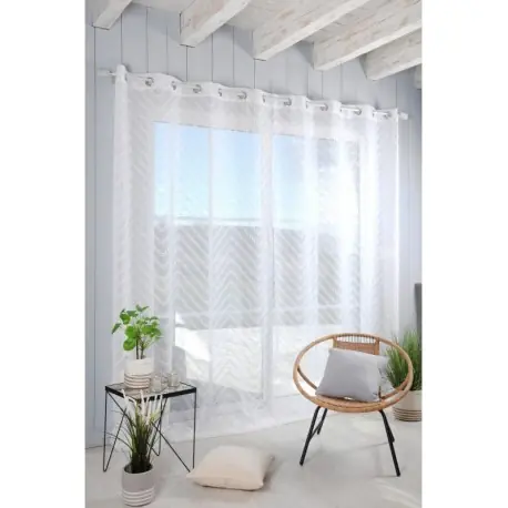 Noutate Perdea living alba Design