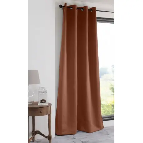 Draperie opaca Notte Cognac Plată sigură