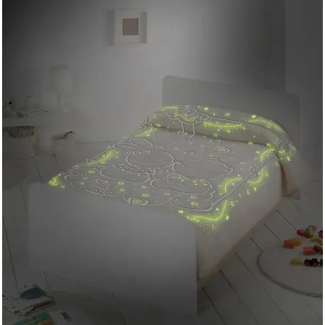Super ofertă Patura copii cu chenar fosforescent