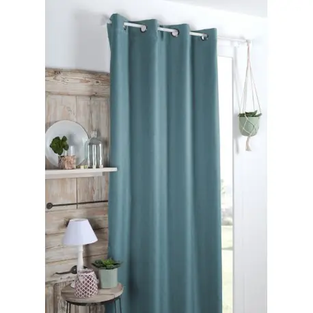 Draperie opaca Copenhague albastra Preferatul clienților