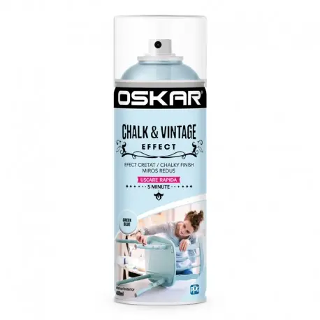 Reducere Vopsea creta spray Oskar Greek Blue