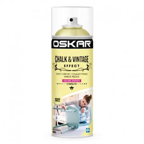 Ultima șansă Vopsea creta spray Oskar Russian Vanilla