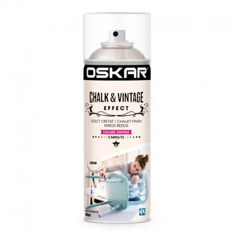 Vopsea creta spray Oskar Cream Ofertă