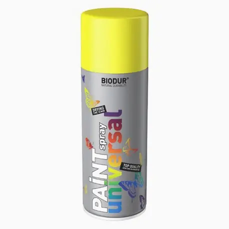 Ofertă specială Spray vopsea Biodur Galben lamaie RAL 1016